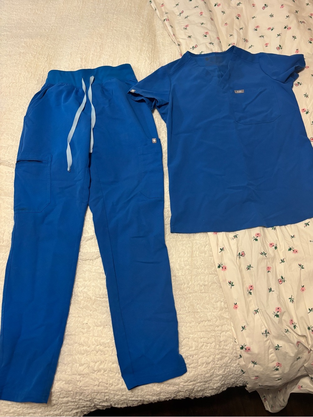 FIGS Scrub Set Royal Blue